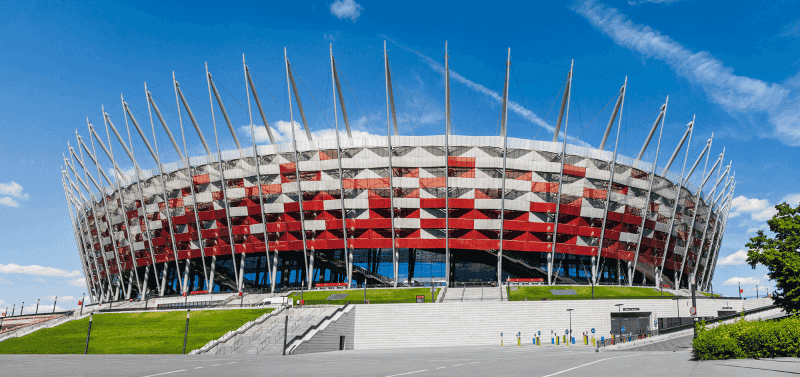 PGE Nacionalni stadion - Varšava, Poljska